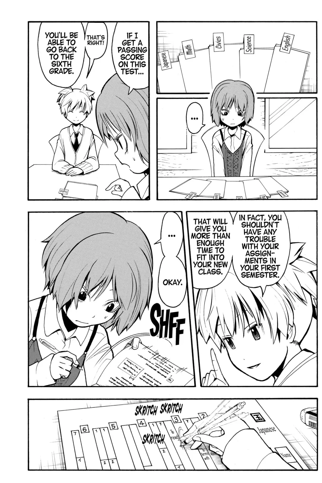Assassination Classroom, chapter 163, page 4