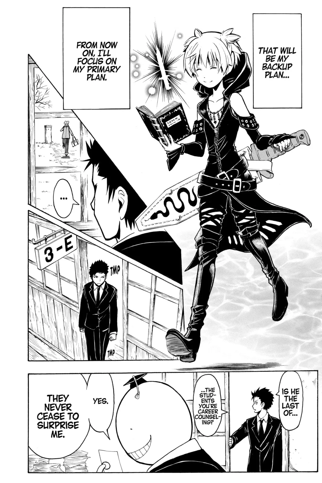 Assassination Classroom, chapter 163, page 8