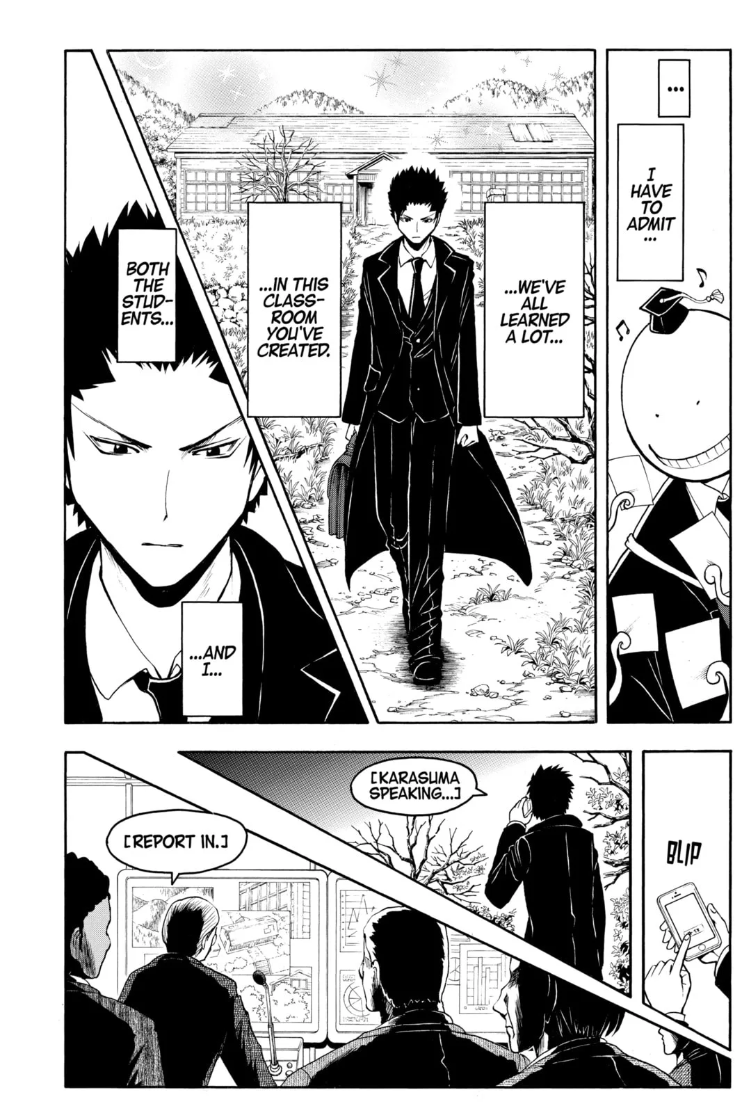 Assassination Classroom, chapter 163, page 10