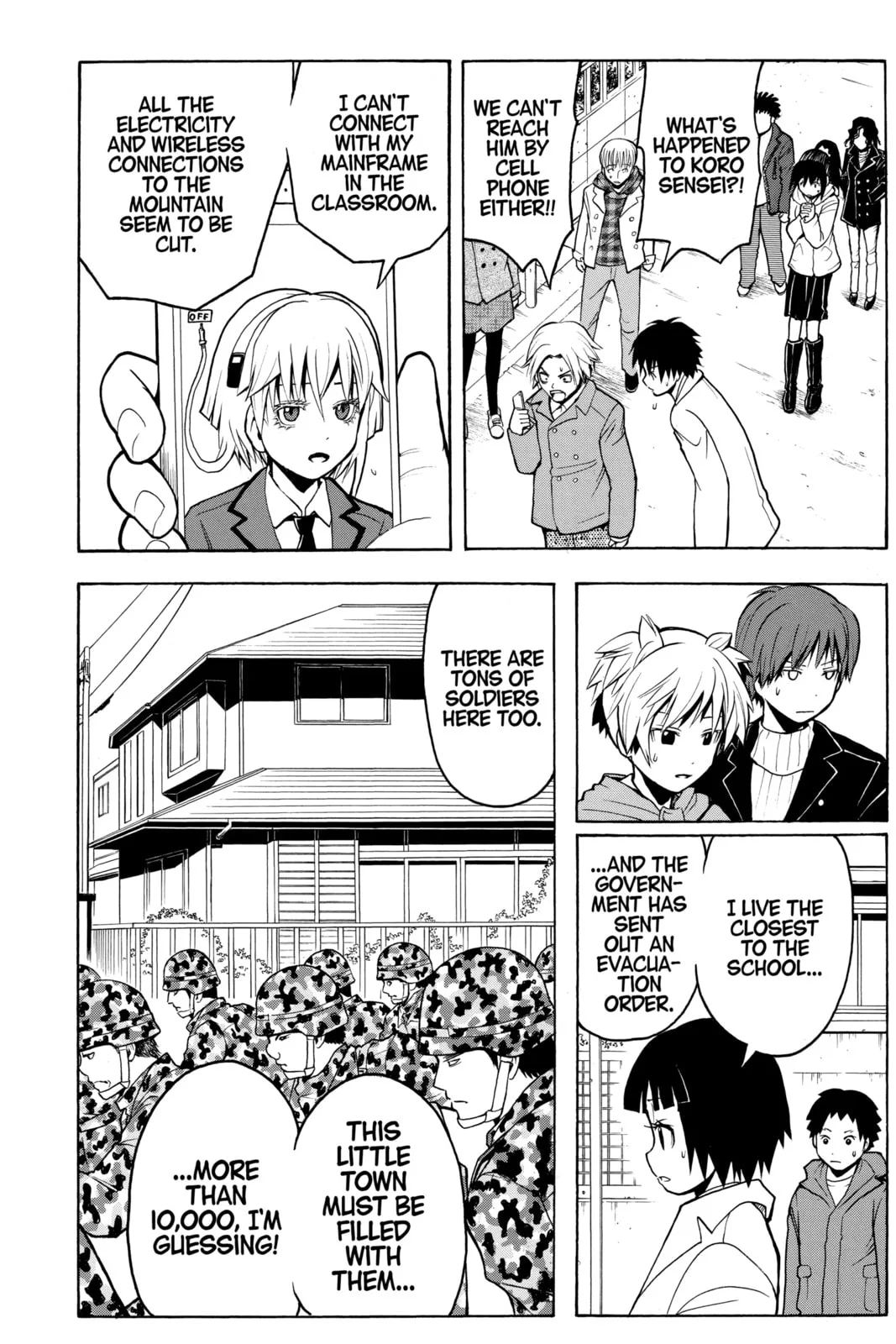 Assassination Classroom, chapter 164, page 12