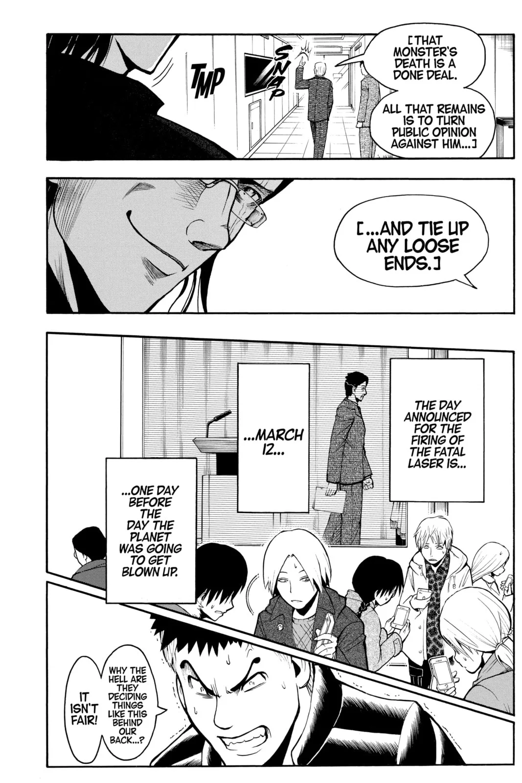 Assassination Classroom, chapter 164, page 16