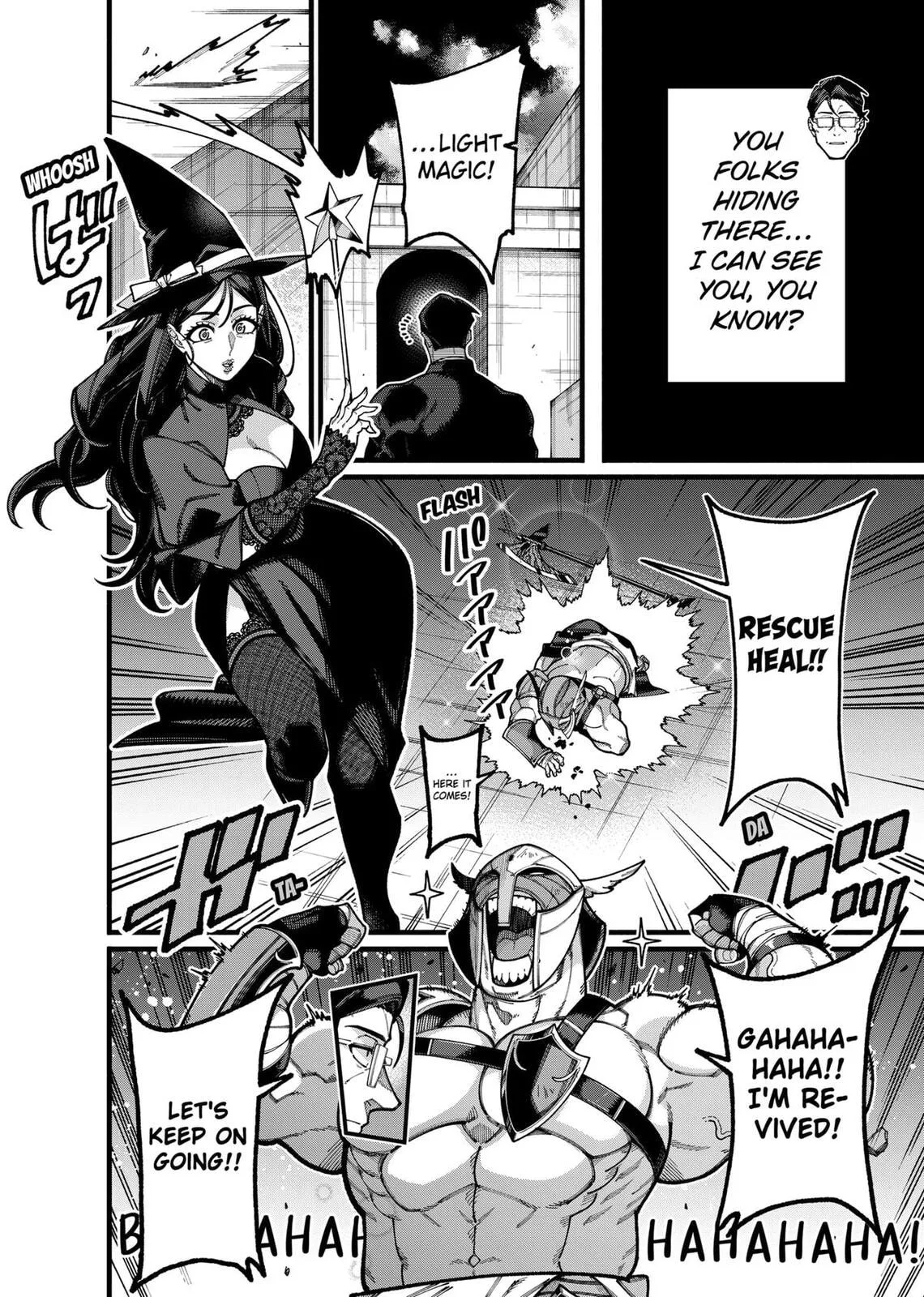 The Plain Salary Man Turned Out to Be a Hero He Was Invincible, Only to Be Exposed on His Niece's Dungeon Stream, chapter 25, page 2