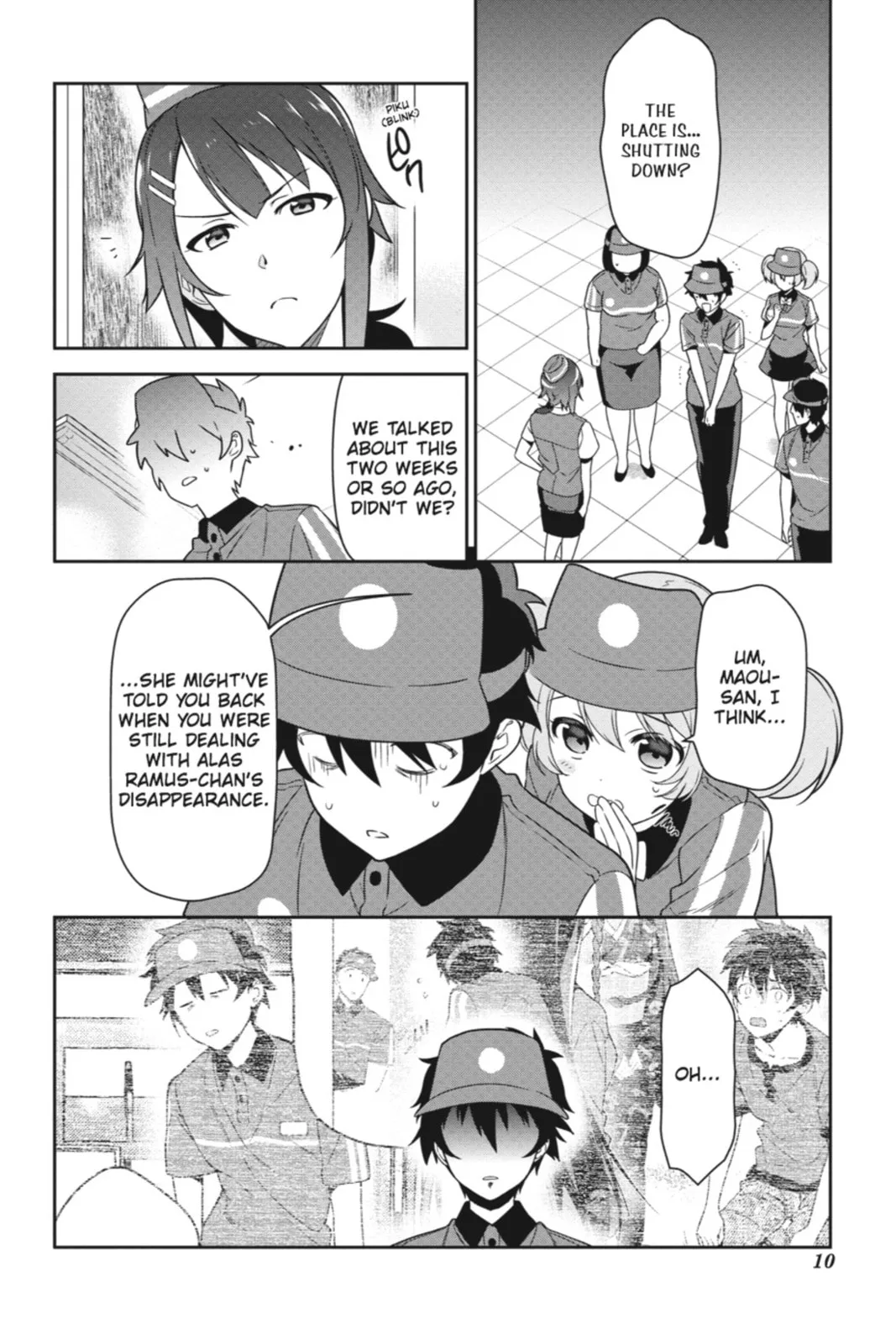 The Devil is a Part-Timer!, chapter 38, page 8