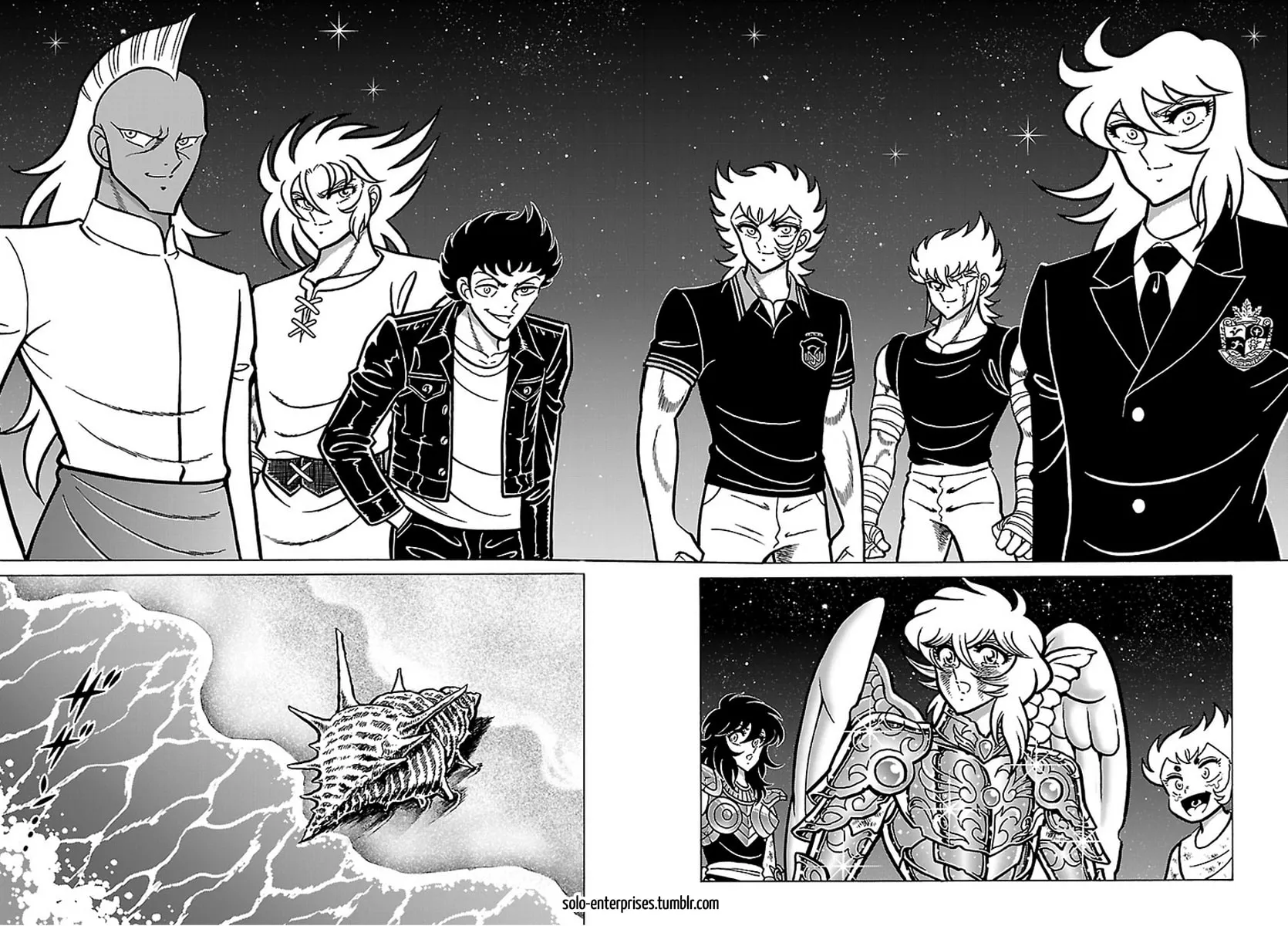 Saint Seiya: Kaiou Saiki RERISE OF POSEIDON, chapter 20, page 19