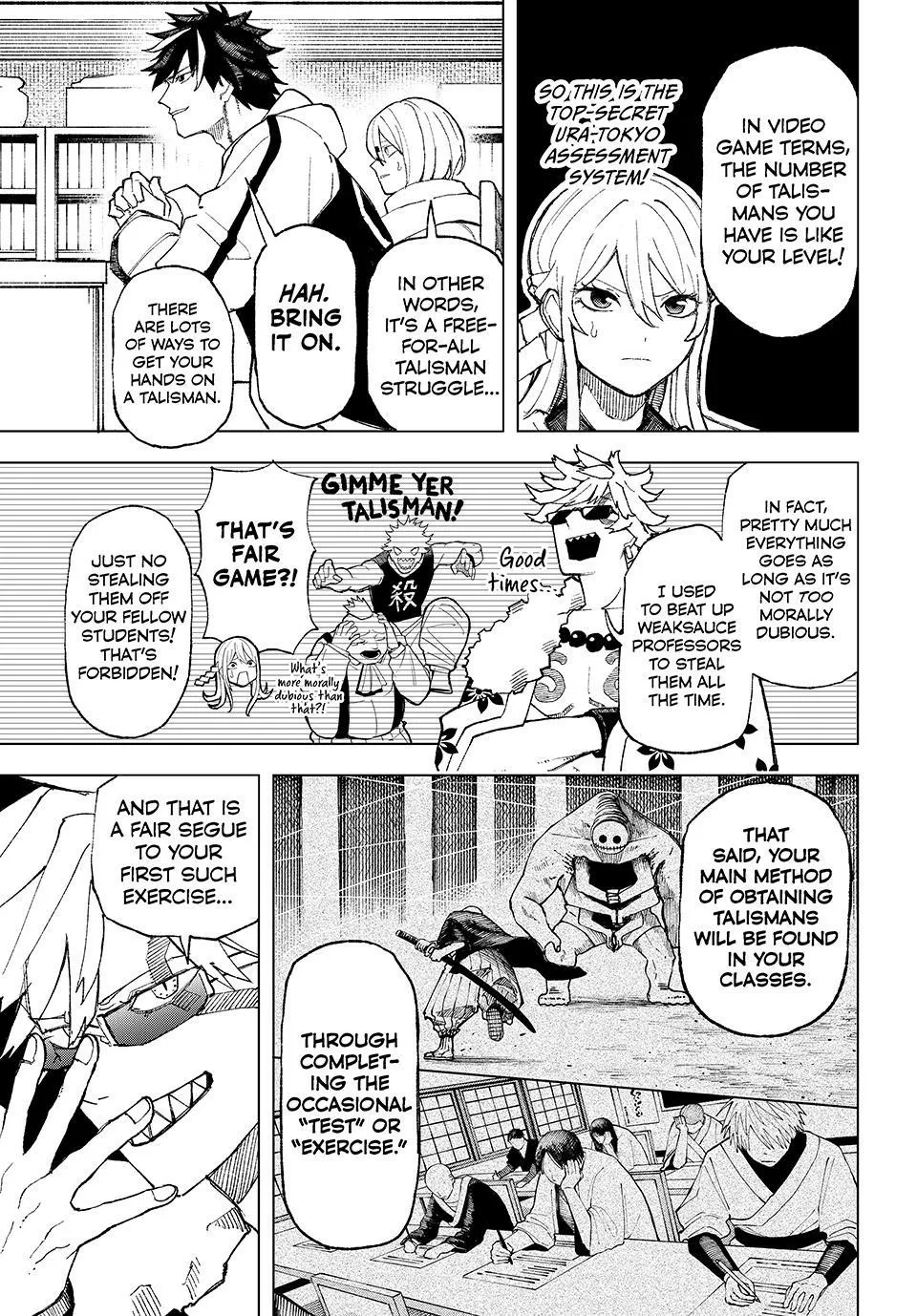 Ura Toukyou no Osoroshidokoro, chapter 4, page 13