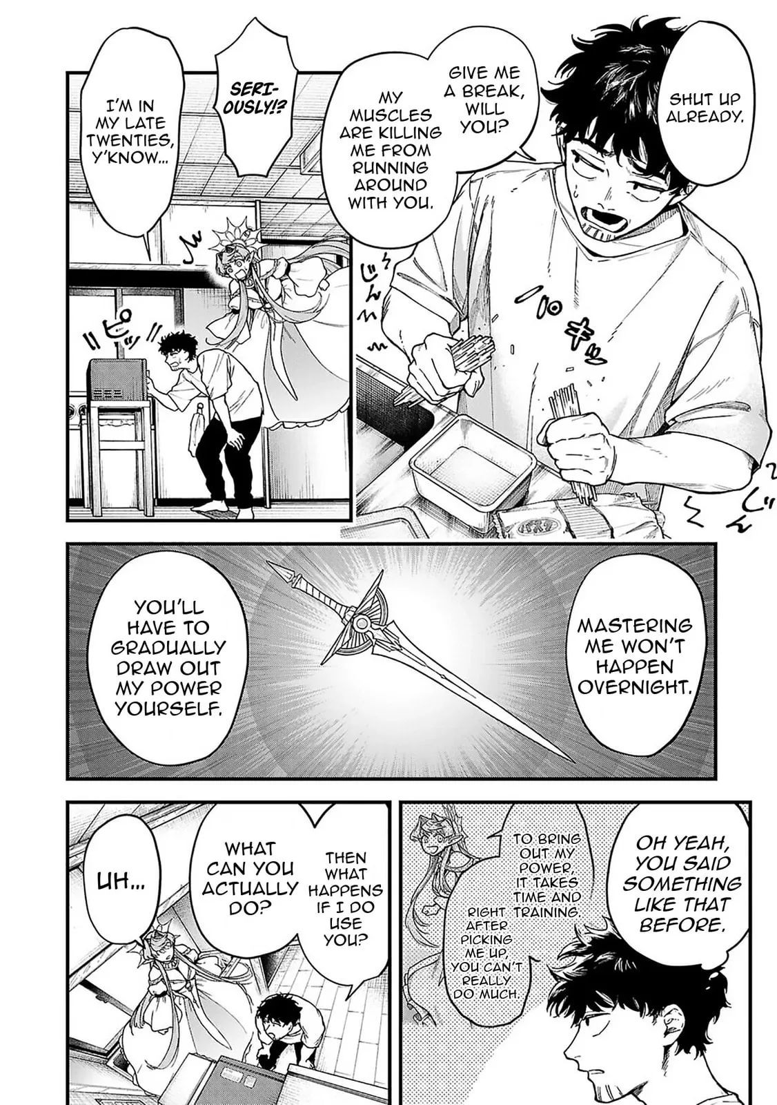 Holy Swords Will Fly, chapter 2, page 2