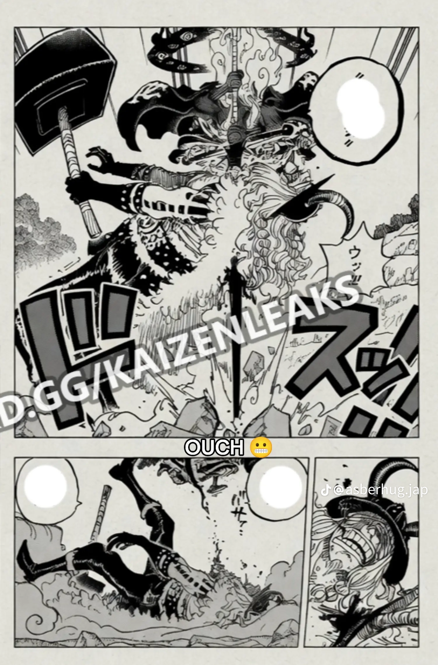 One Piece Manga, chapter 1181 RAW, page 12