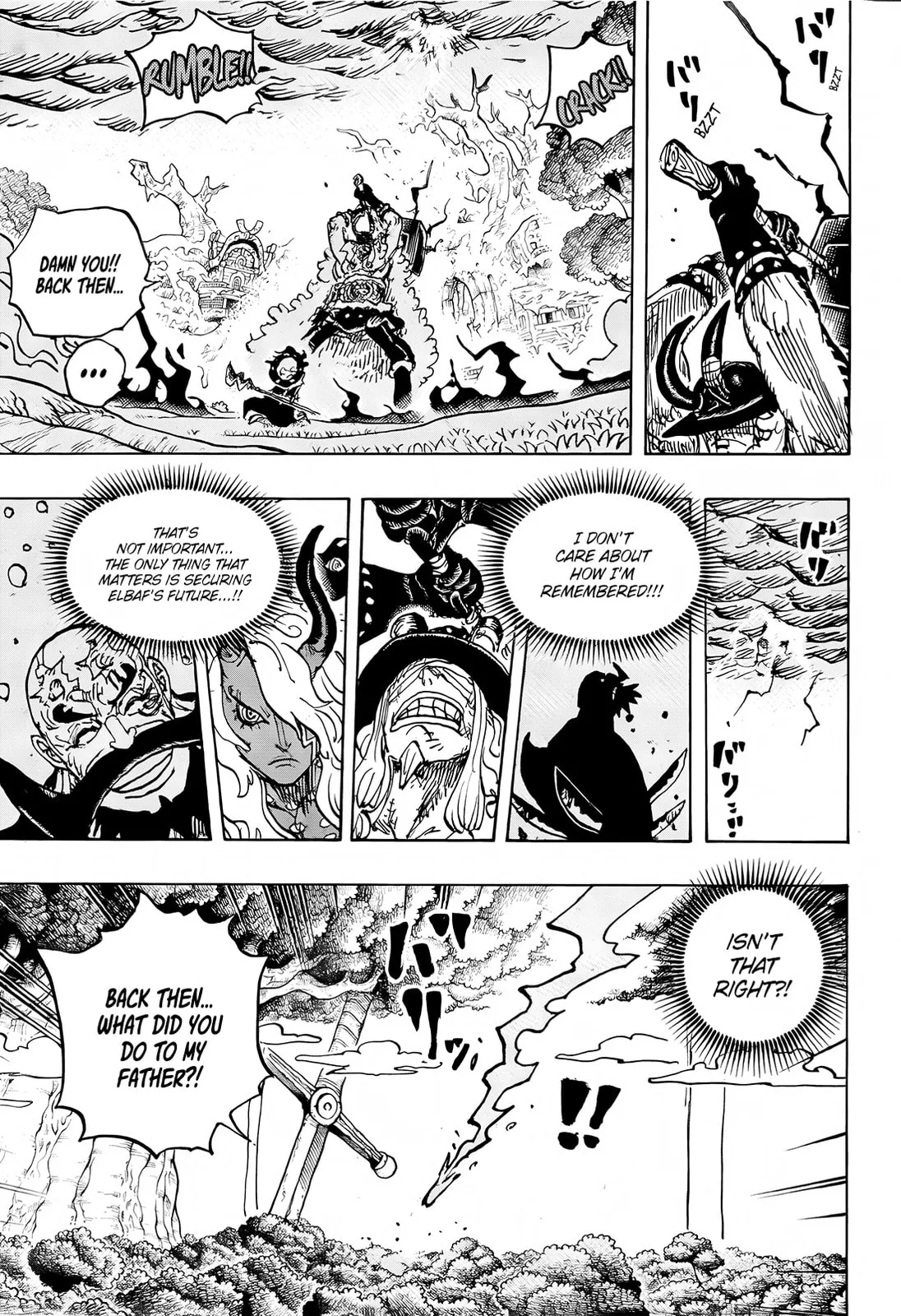 One Piece Manga, chapter 1181, page 3