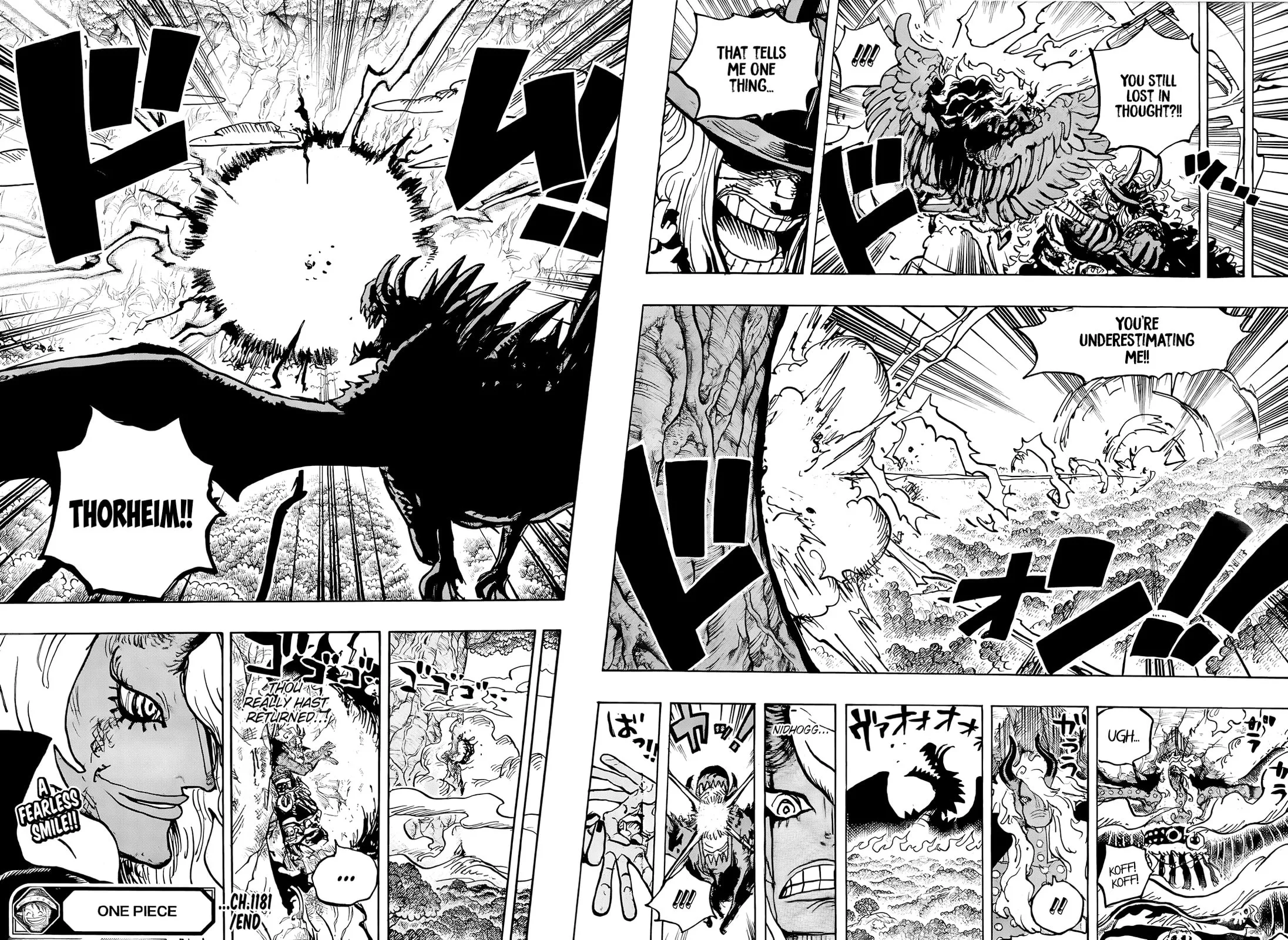 One Piece Manga, chapter 1181, page 11