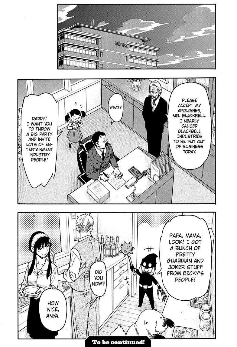 SPY x FAMILY Manga, chapter 133, page 13
