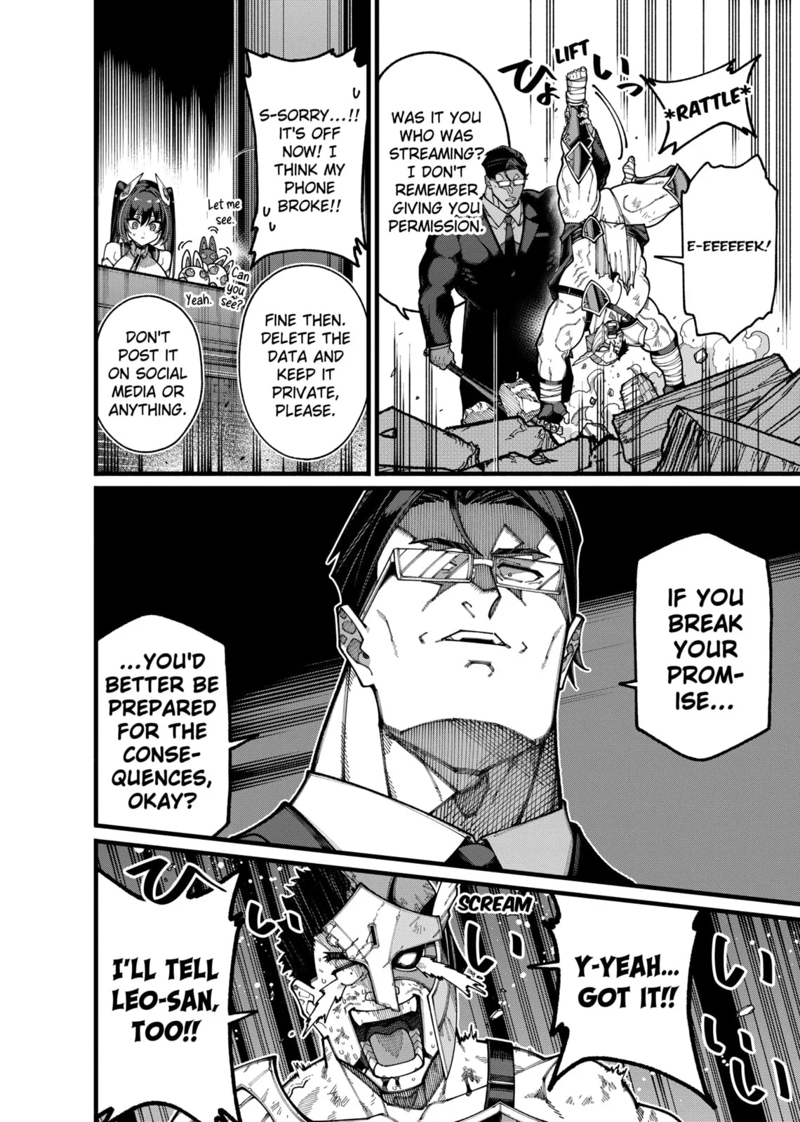 The Plain Salary Man Turned Out to Be a Hero He Was Invincible, Only to Be Exposed on His Niece's Dungeon Stream, chapter 27, page 4