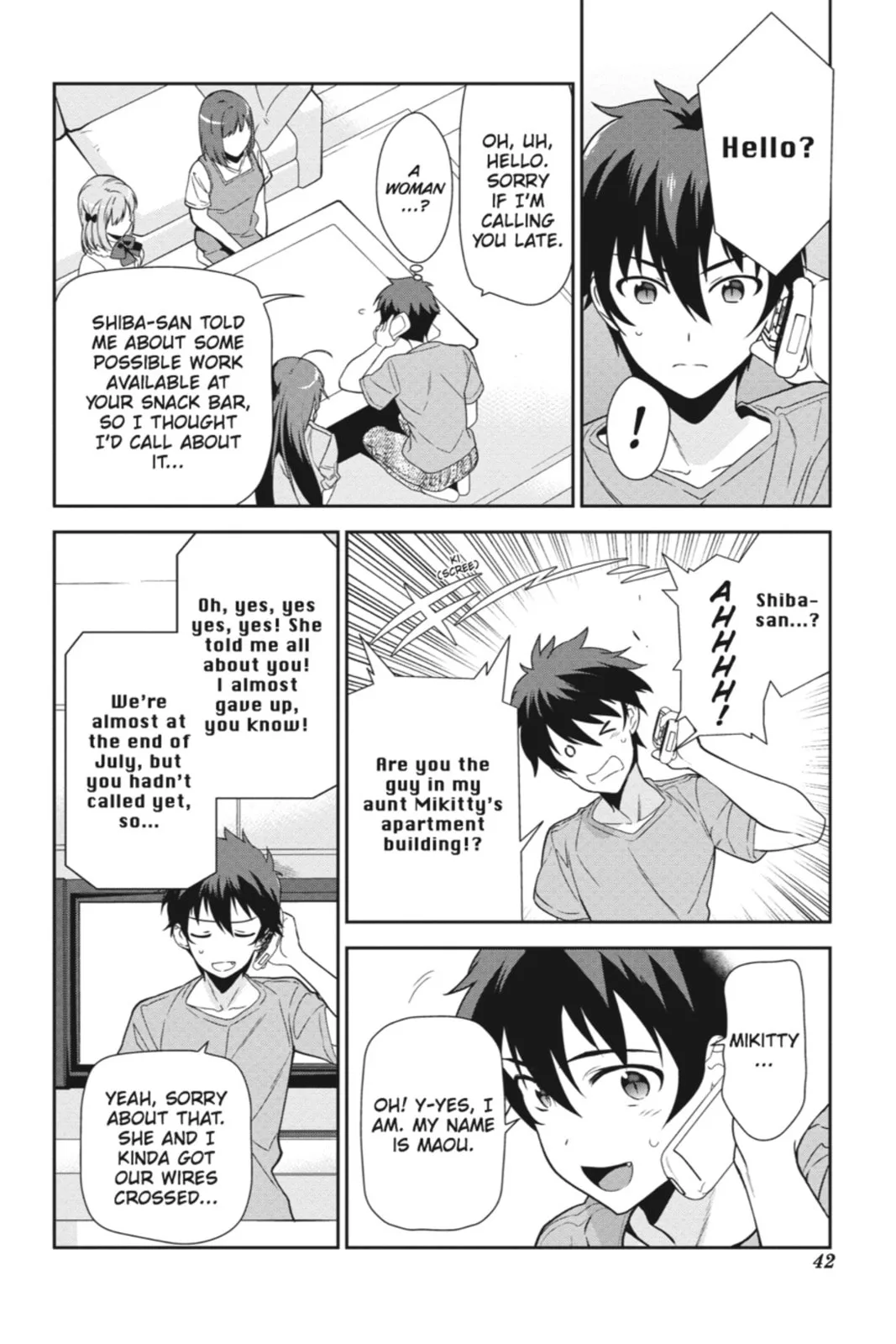 The Devil is a Part-Timer!, chapter 39, page 8