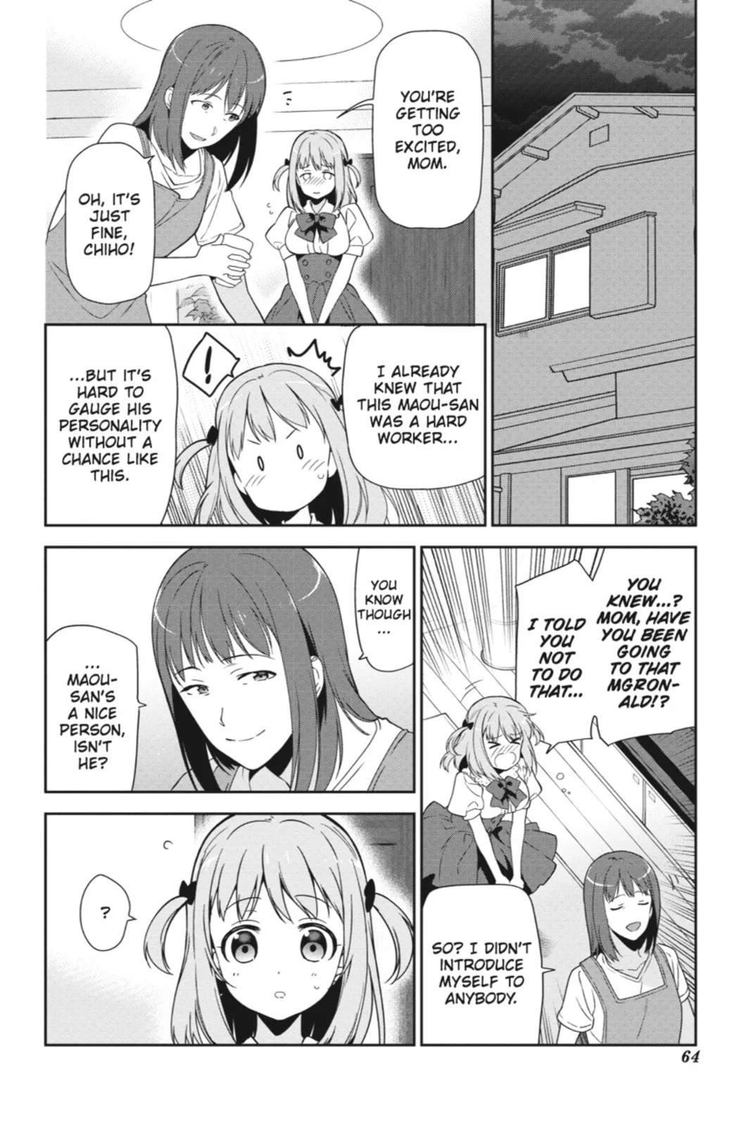 The Devil is a Part-Timer!, chapter 39, page 16