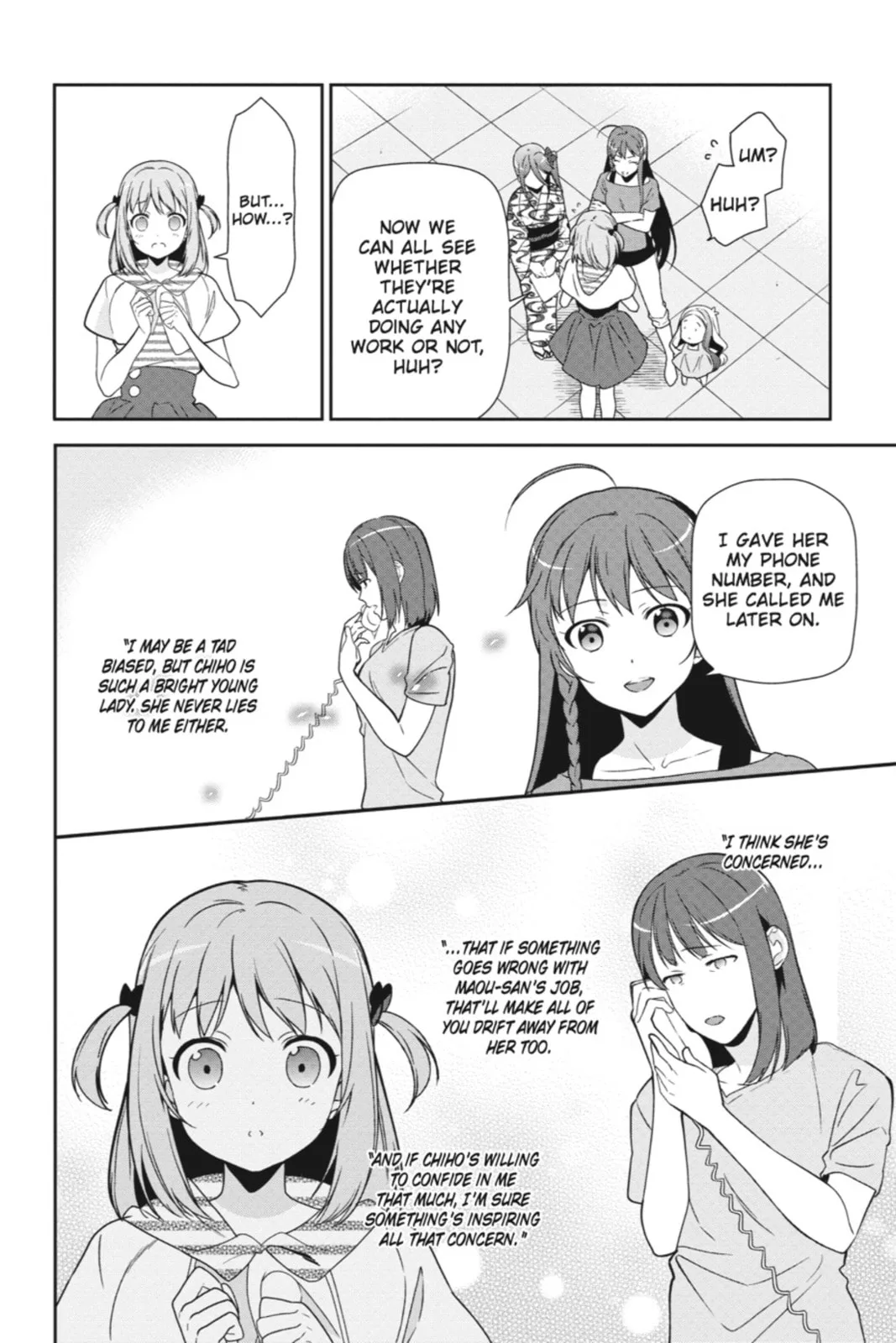 The Devil is a Part-Timer!, chapter 40, page 16