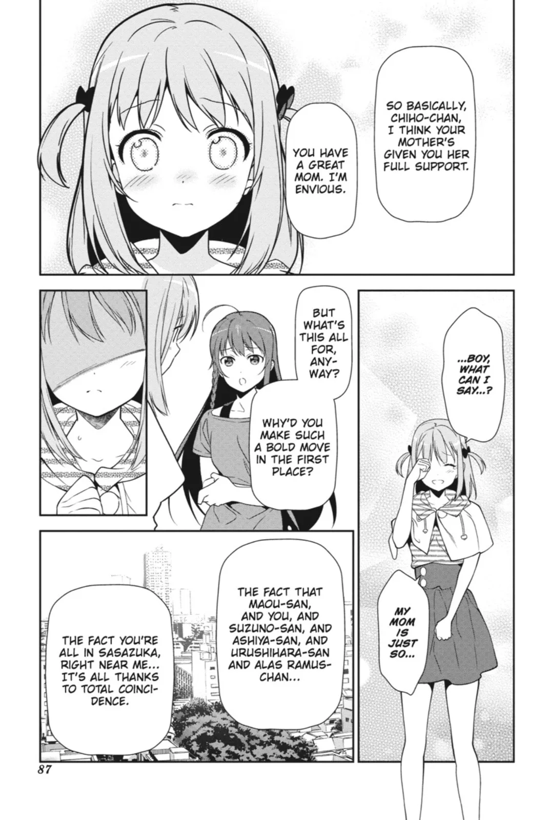 The Devil is a Part-Timer!, chapter 40, page 17
