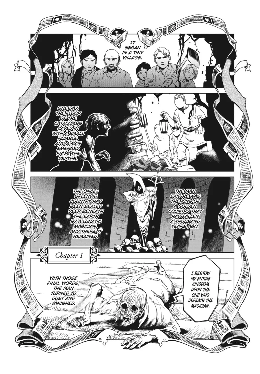 Delicious in Dungeon, chapter 1, page 1