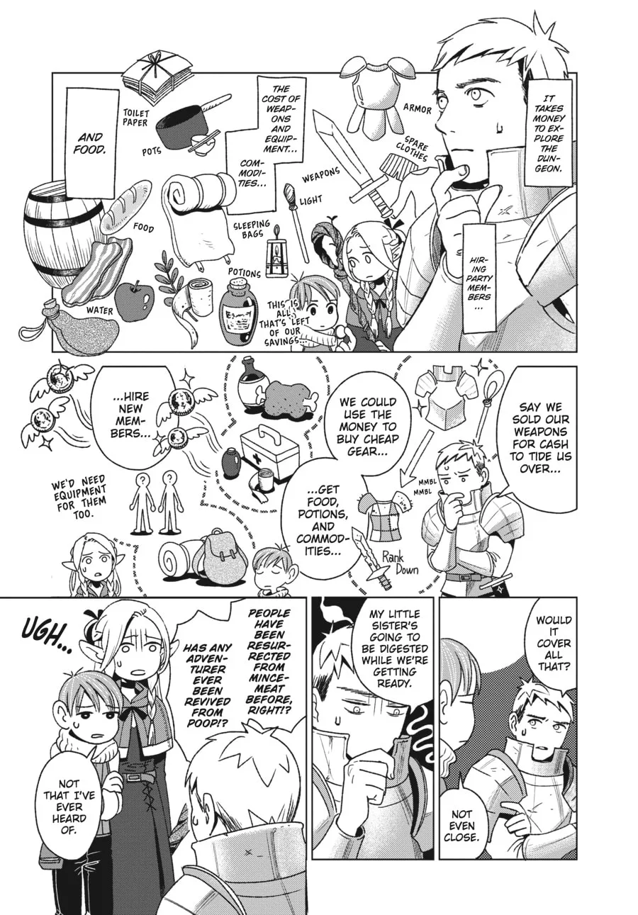 Delicious in Dungeon, chapter 1, page 9