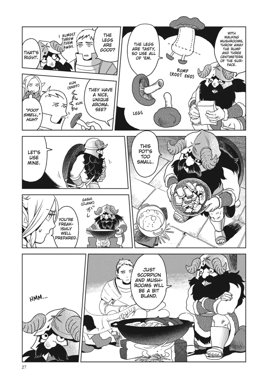 Delicious in Dungeon, chapter 1, page 23