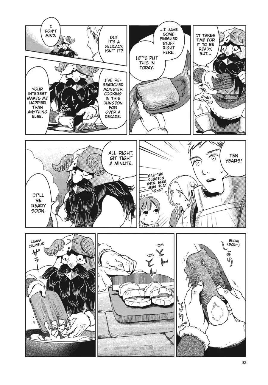 Delicious in Dungeon, chapter 1, page 28