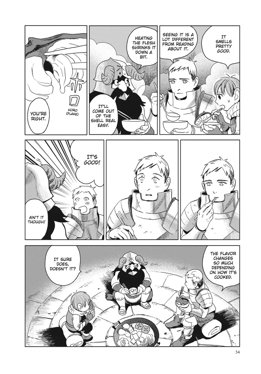 Delicious in Dungeon, chapter 1, page 30