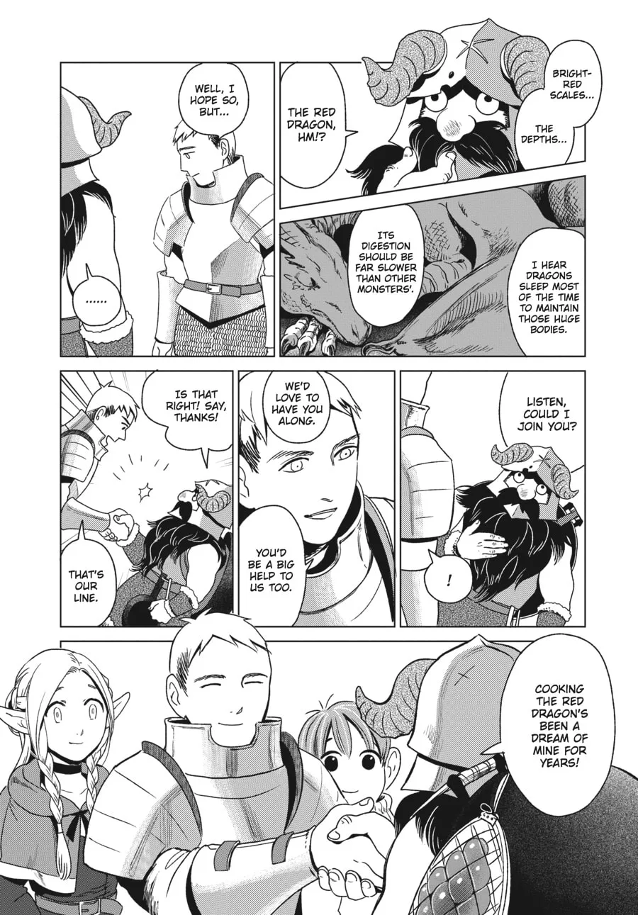 Delicious in Dungeon, chapter 1, page 34