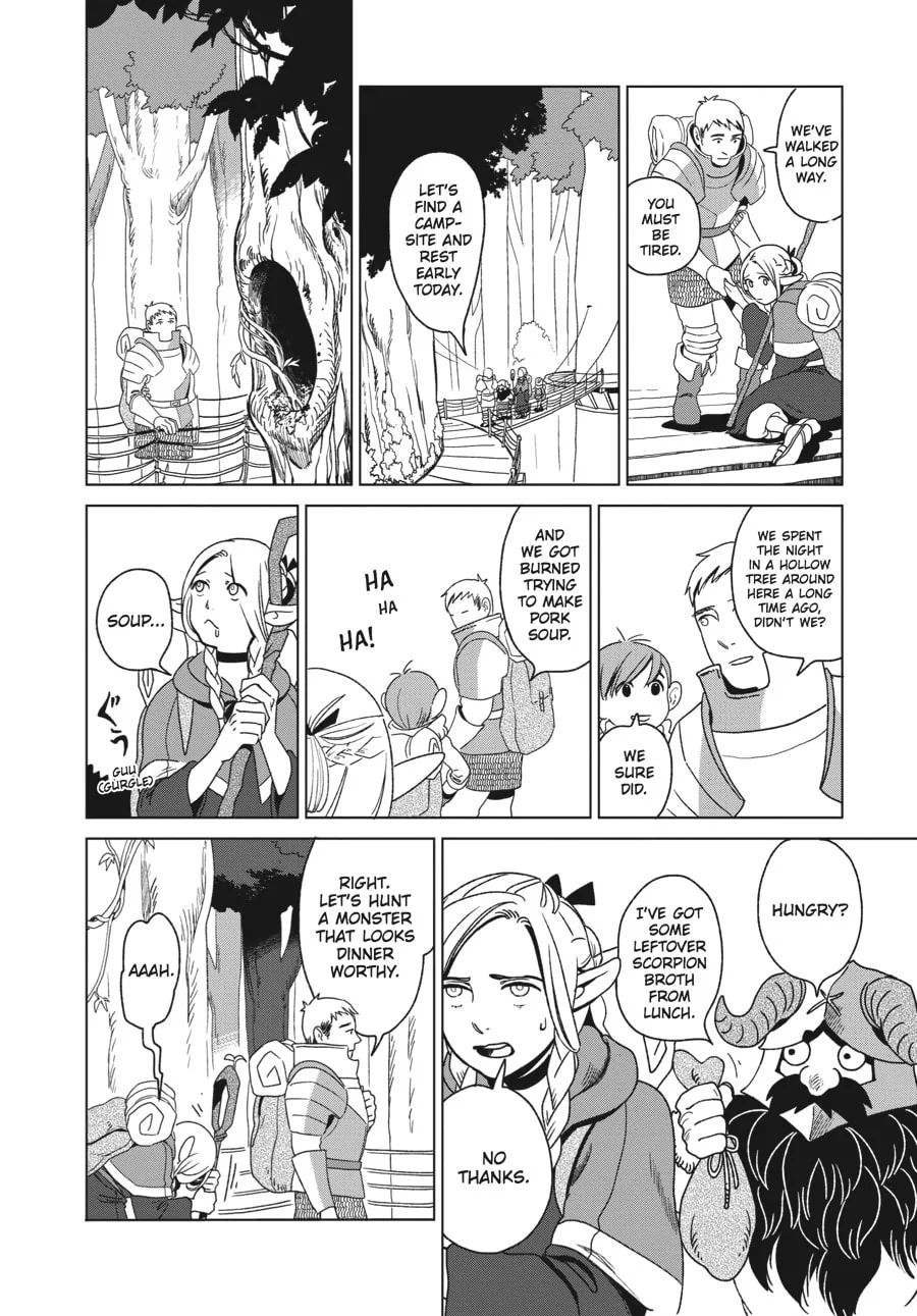 Delicious in Dungeon, chapter 2, page 4