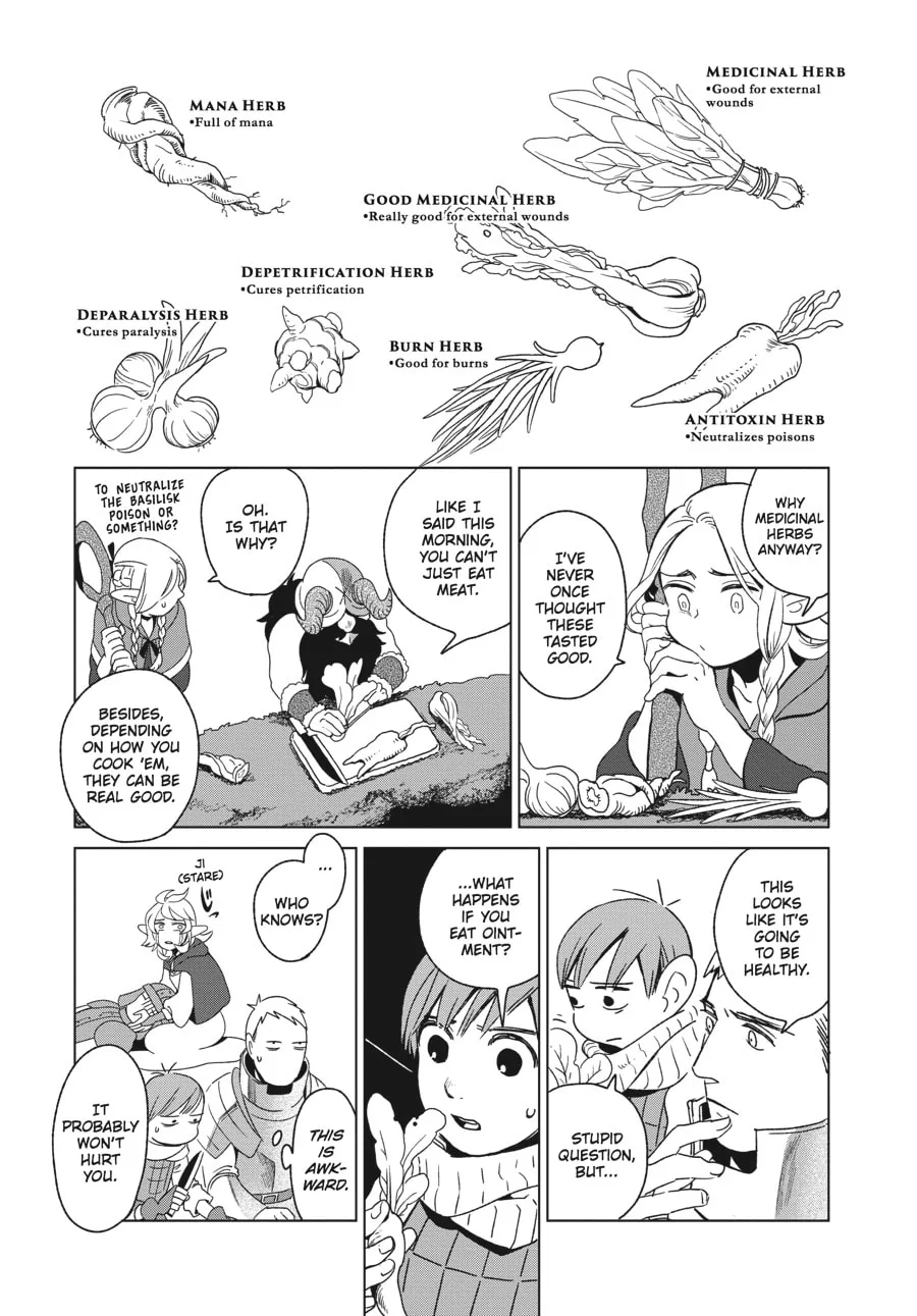 Delicious in Dungeon, chapter 3, page 14
