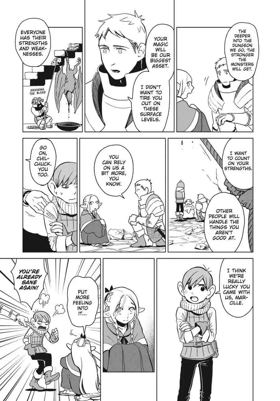 Delicious in Dungeon, chapter 4, page 19