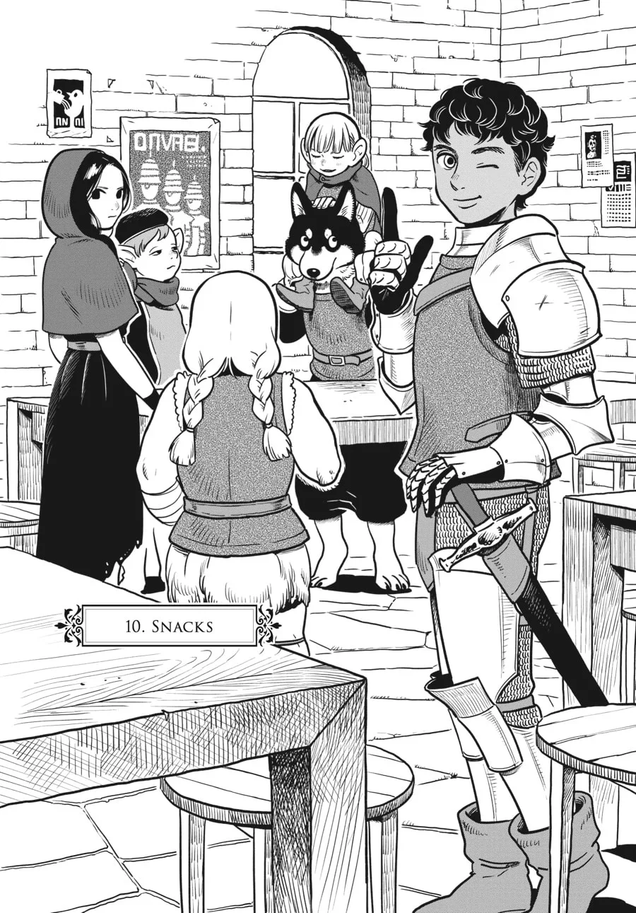 Delicious in Dungeon, chapter 10, page 1