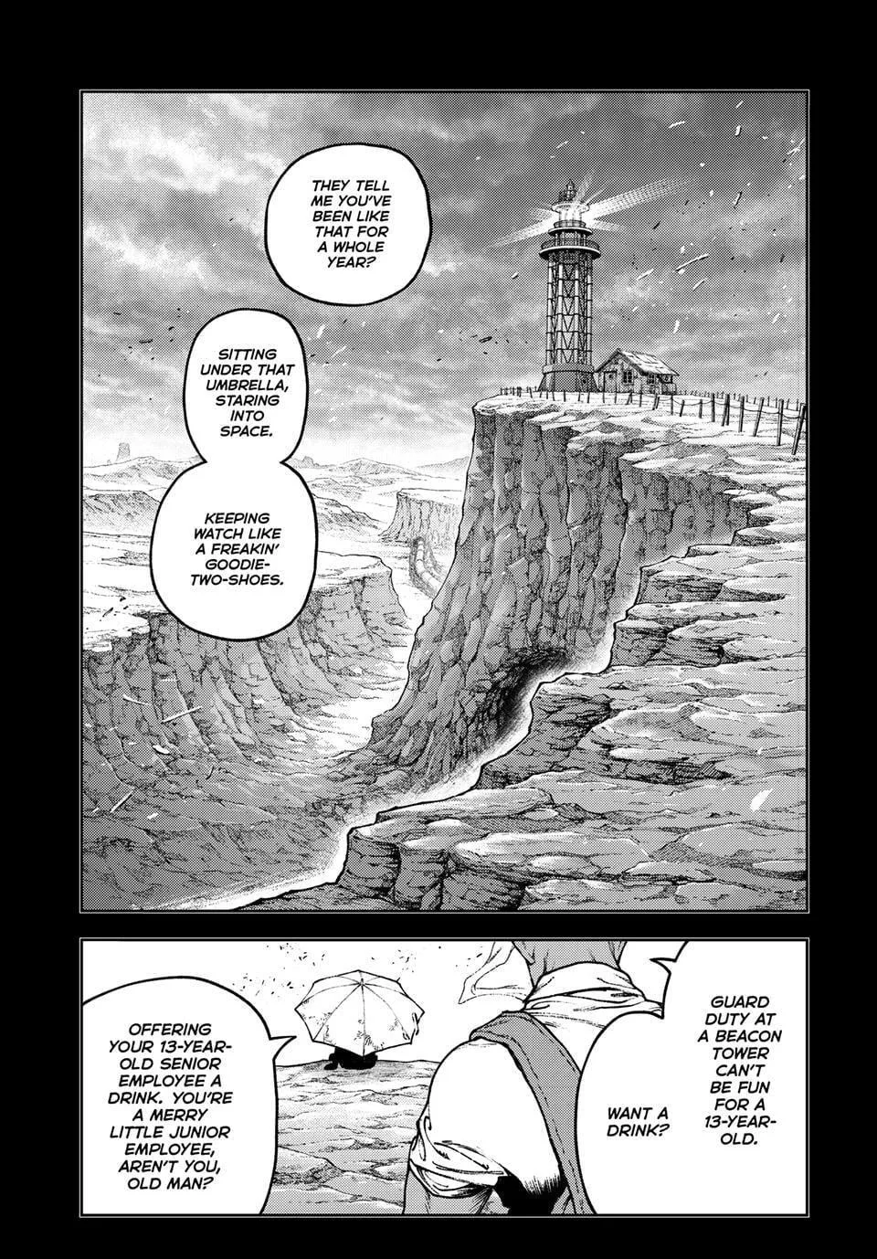 Gachiakuta Manga, chapter 166, page 3