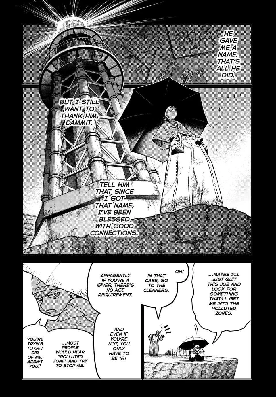 Gachiakuta Manga, chapter 166, page 6