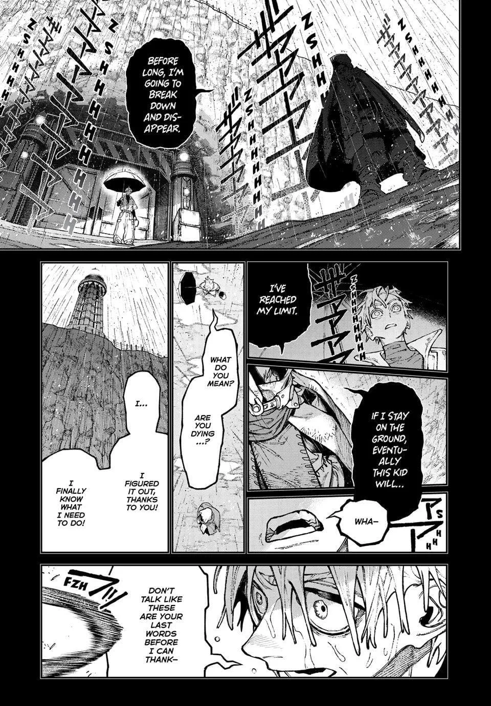 Gachiakuta Manga, chapter 166, page 11