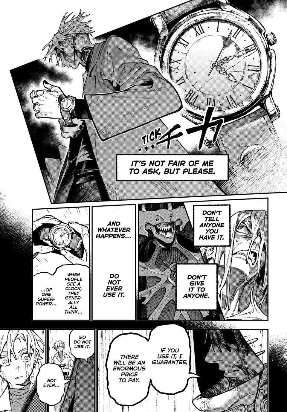 Gachiakuta Manga, chapter 166, page 13