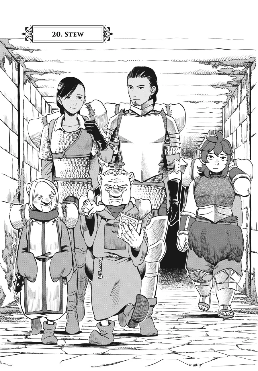 Delicious in Dungeon, chapter 20, page 1