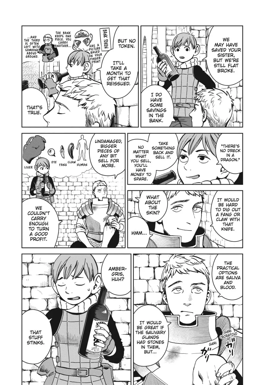 Delicious in Dungeon, chapter 28, page 9