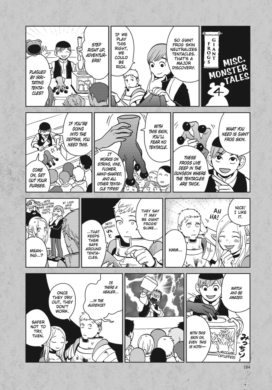 Delicious in Dungeon, chapter 28.5, page 1