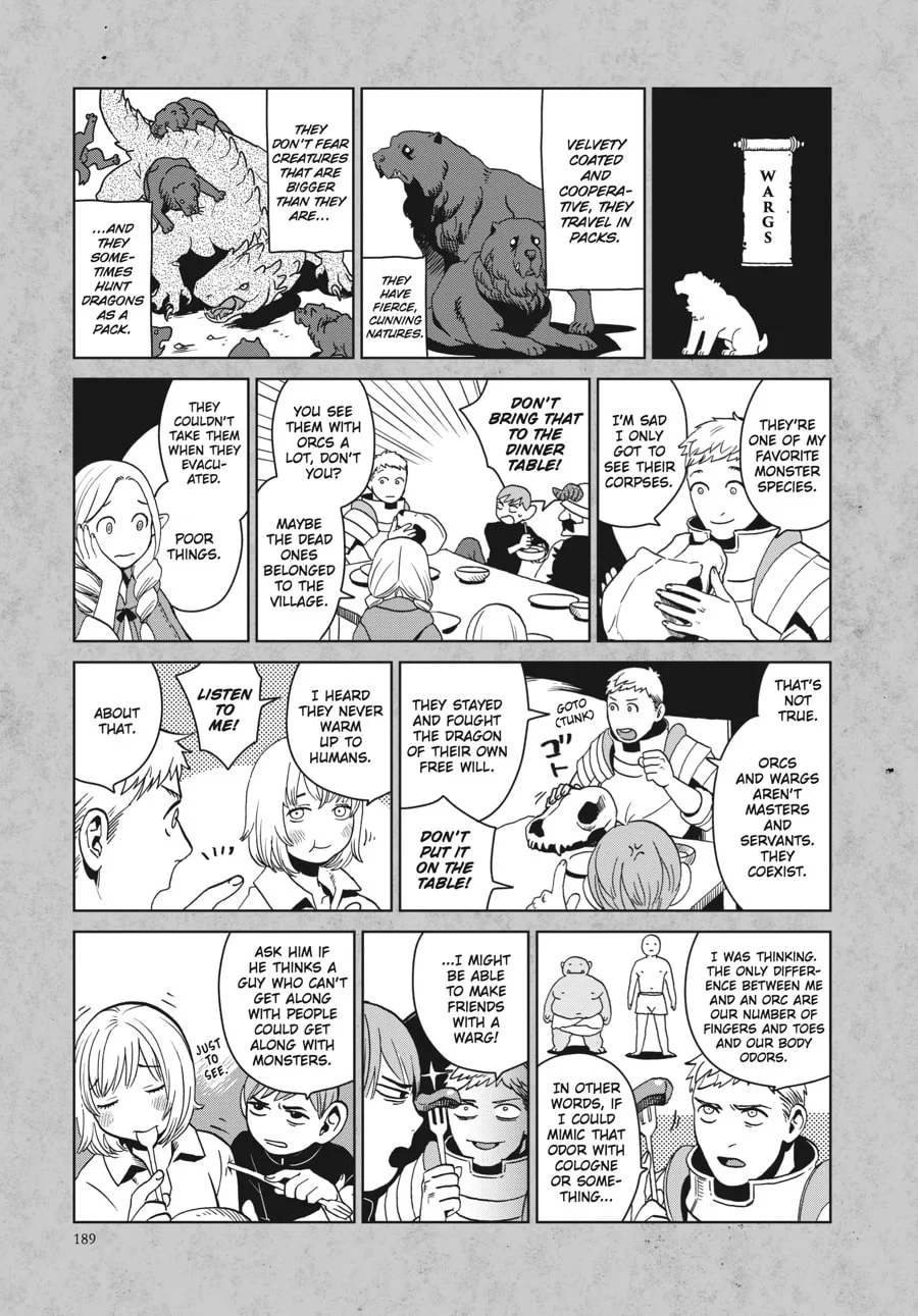 Delicious in Dungeon, chapter 28.5, page 6