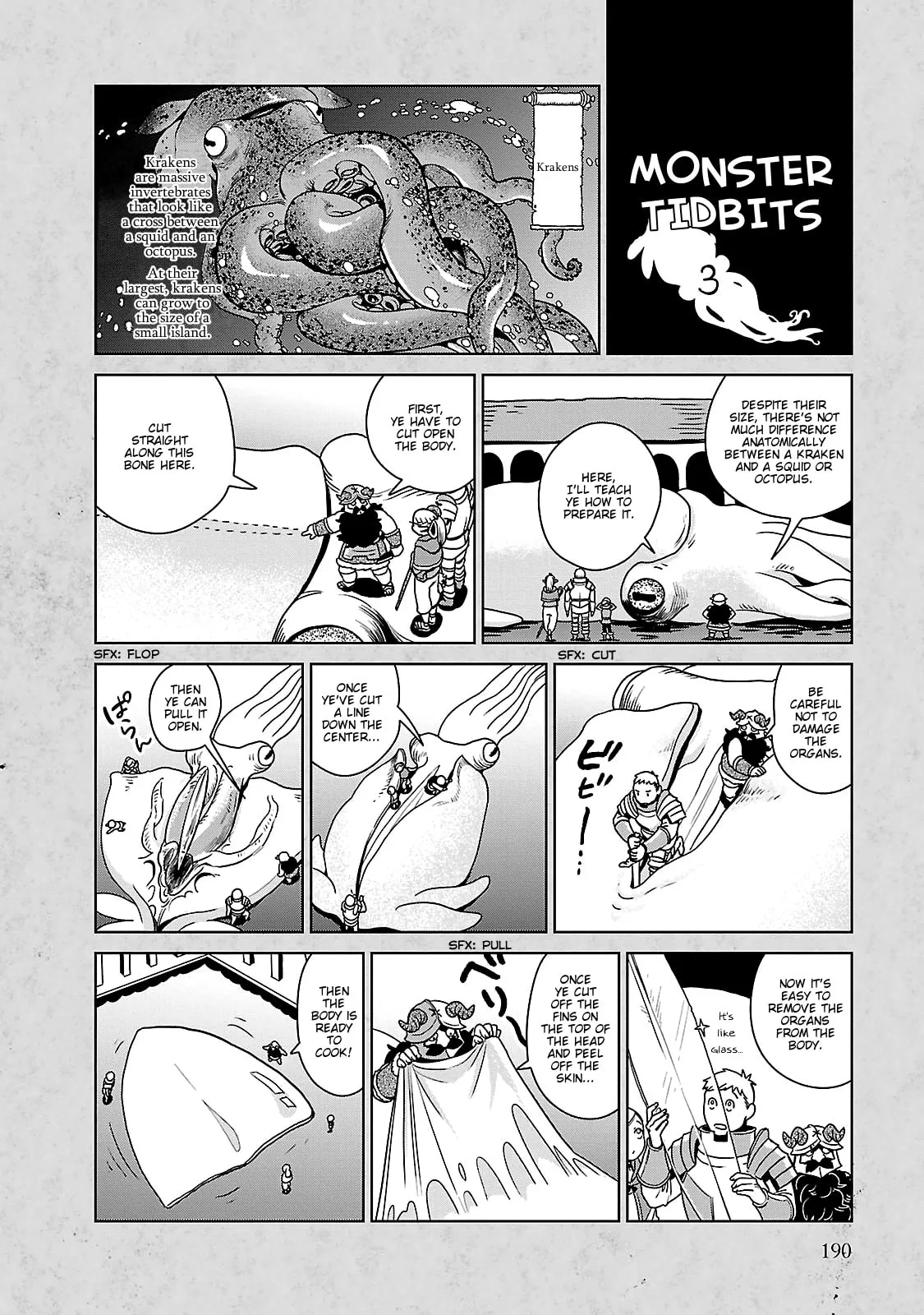 Delicious in Dungeon, chapter 20.5, page 1