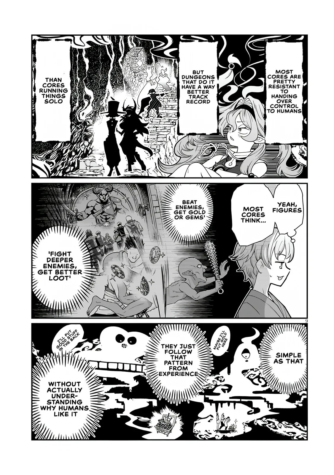 Reincarnated, I'll Make the Hot Spring Dungeon!, chapter 1, page 8