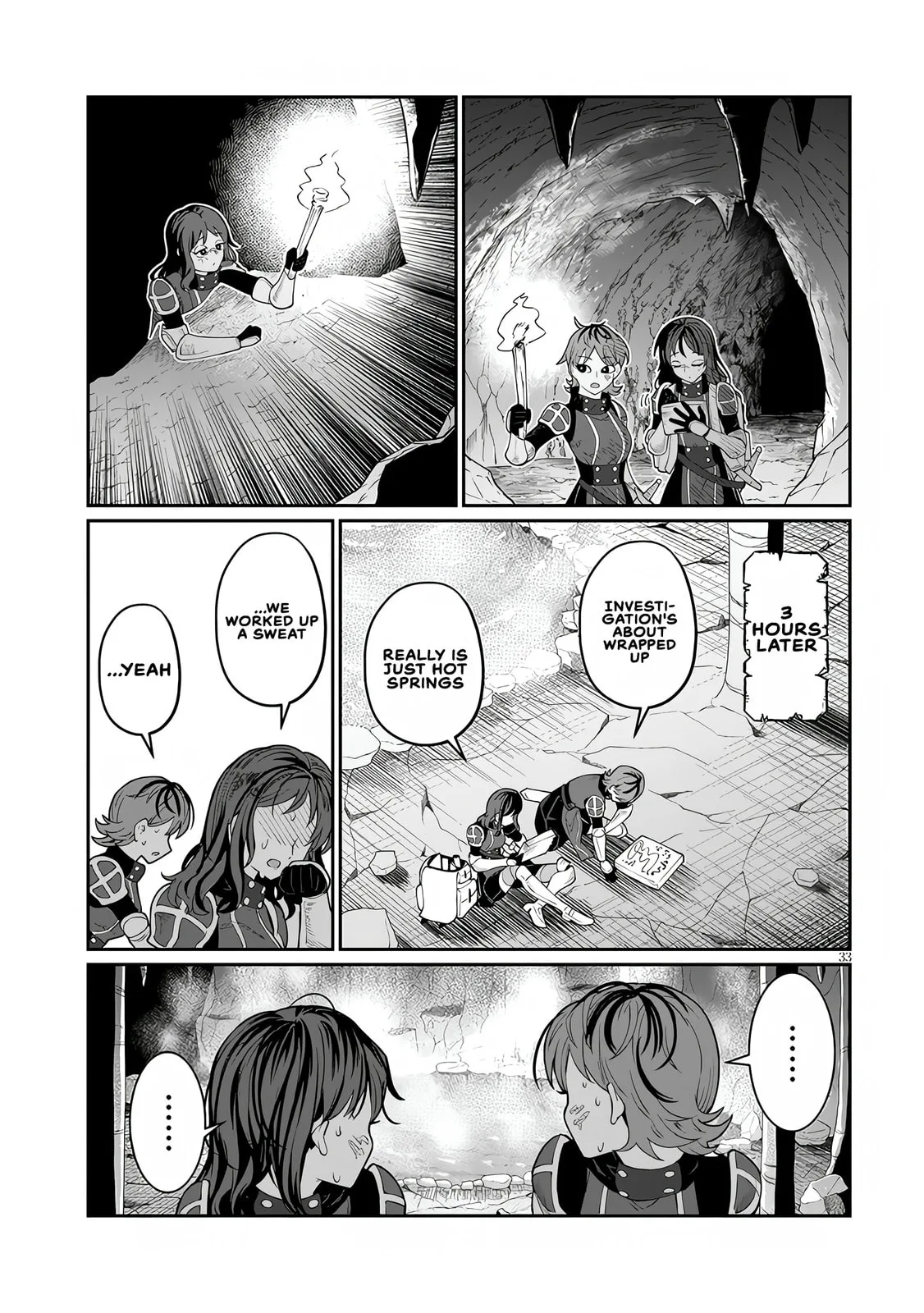 Reincarnated, I'll Make the Hot Spring Dungeon!, chapter 1, page 30