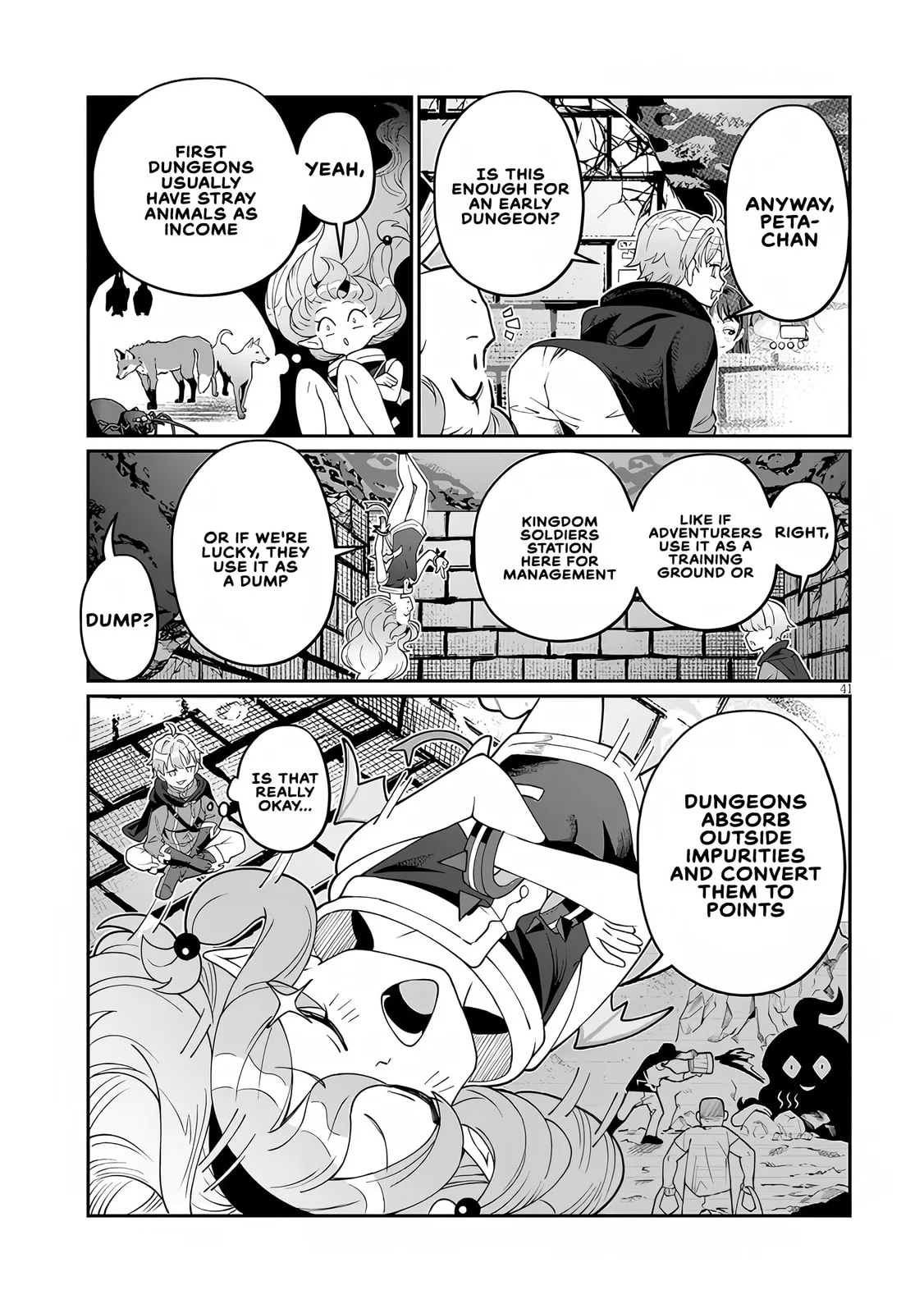 Reincarnated, I'll Make the Hot Spring Dungeon!, chapter 1, page 38
