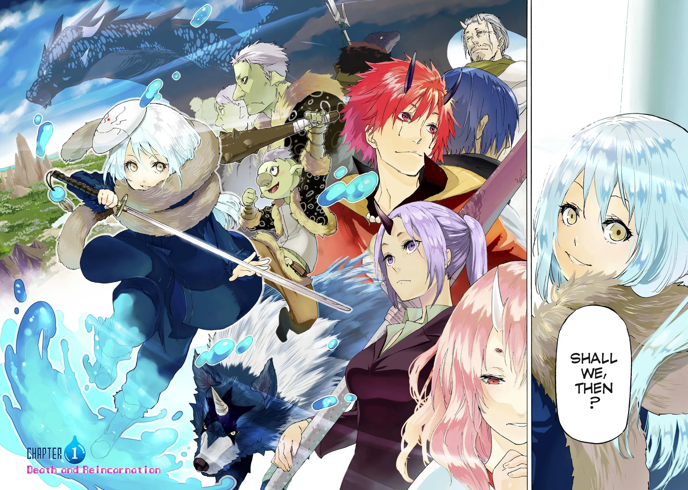 That Time I Got Reincarnated as a Slime, chapter 1, page 2