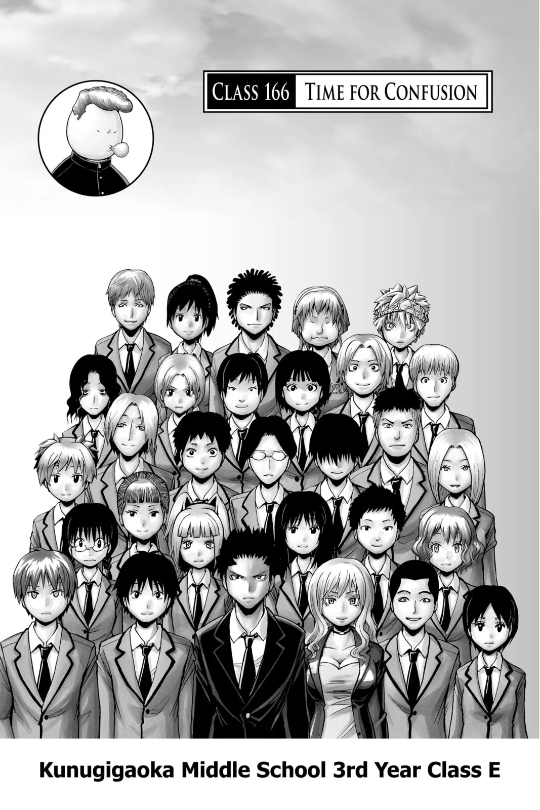 Assassination Classroom, chapter 166, page 1