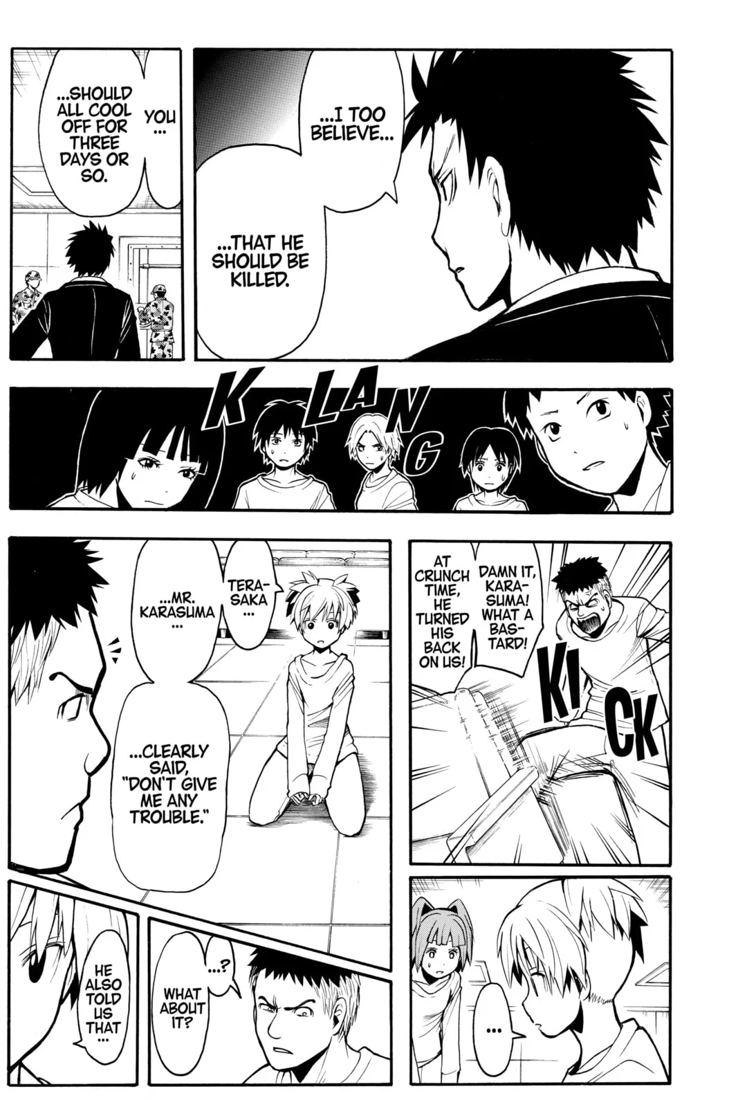 Assassination Classroom, chapter 166, page 17