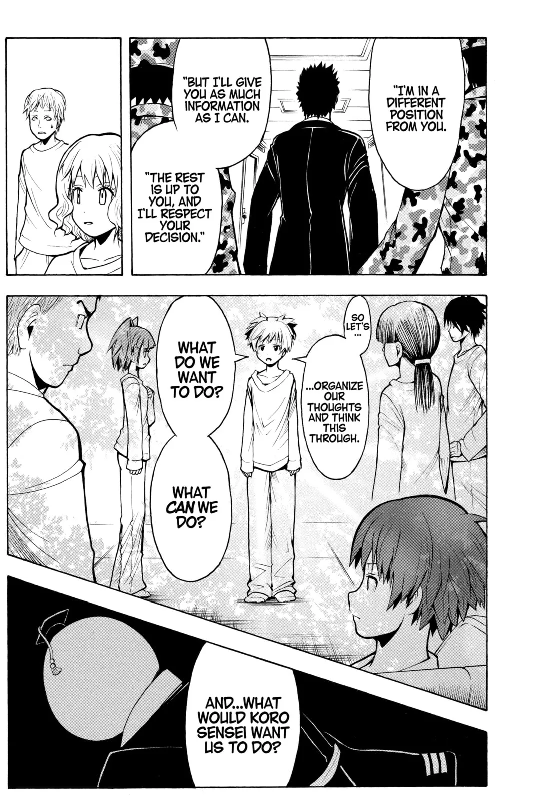 Assassination Classroom, chapter 166, page 19