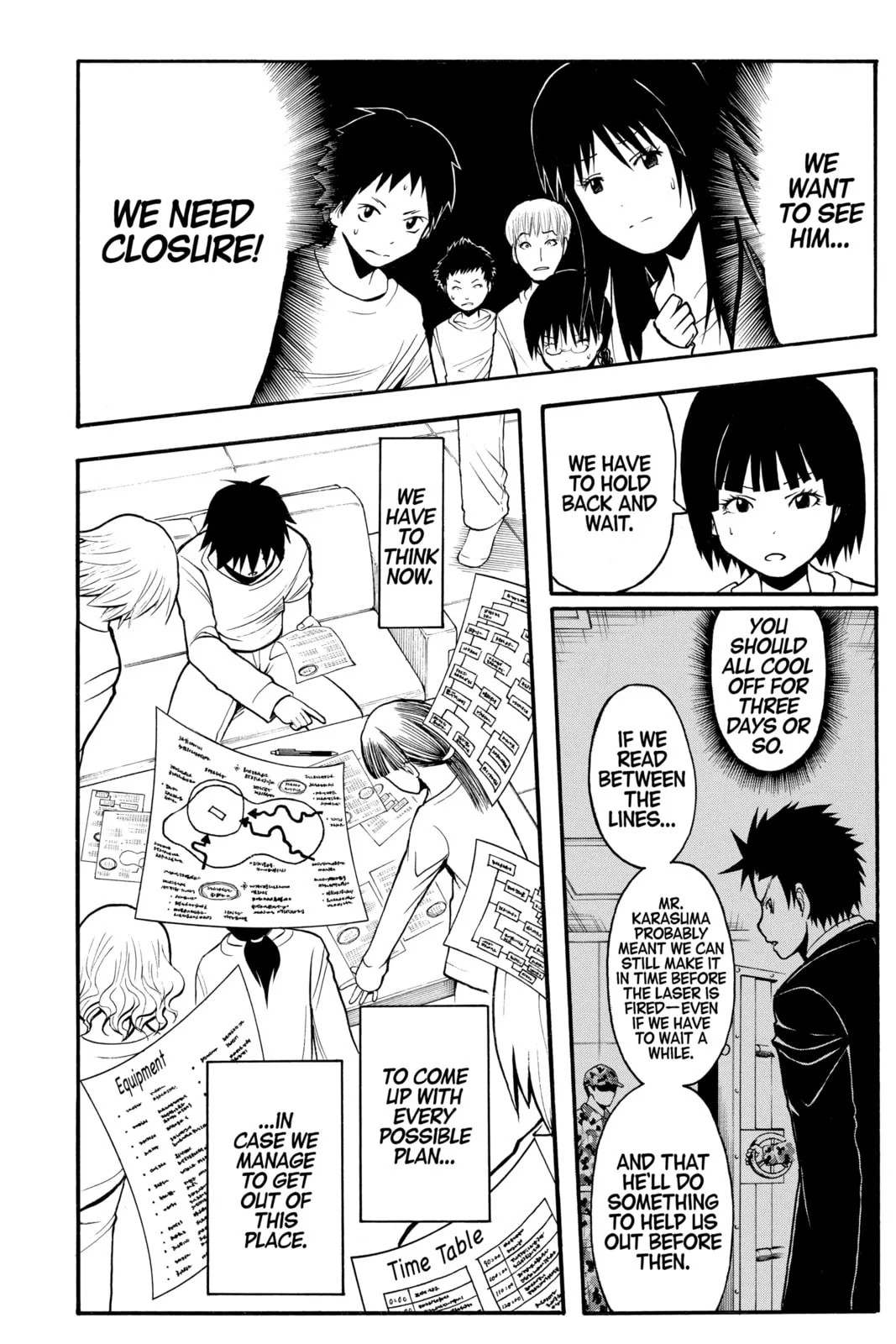 Assassination Classroom, chapter 167, page 4