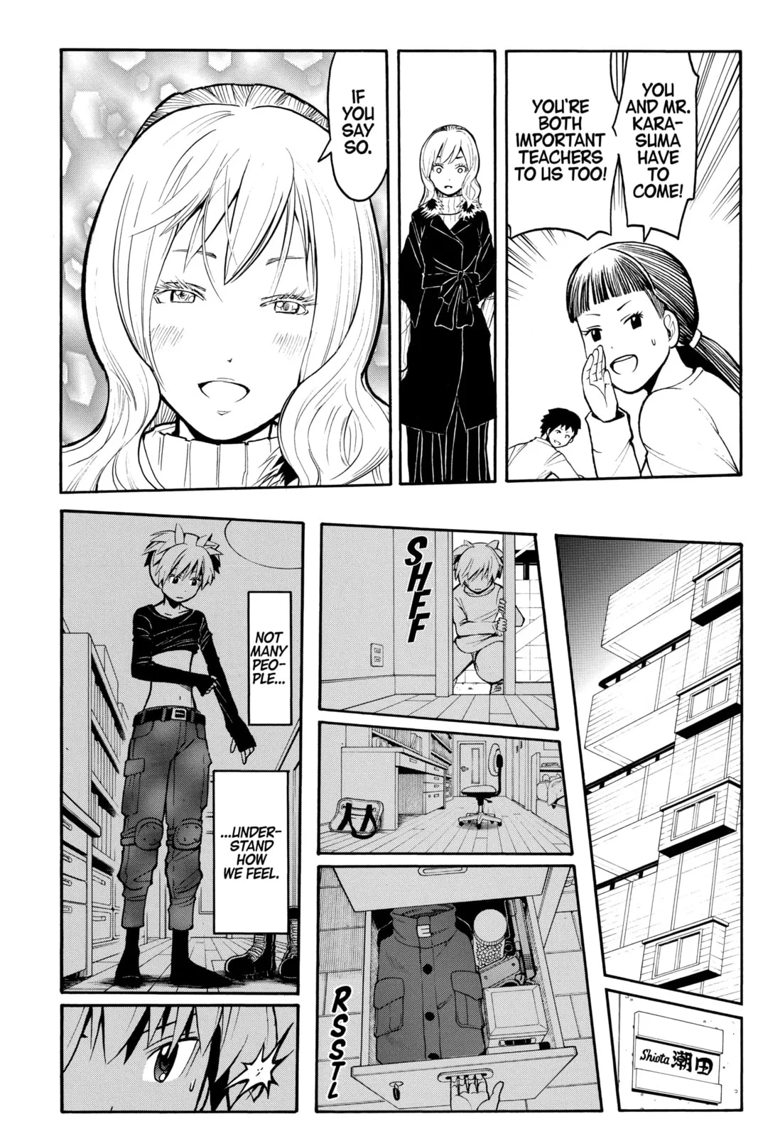 Assassination Classroom, chapter 167, page 10