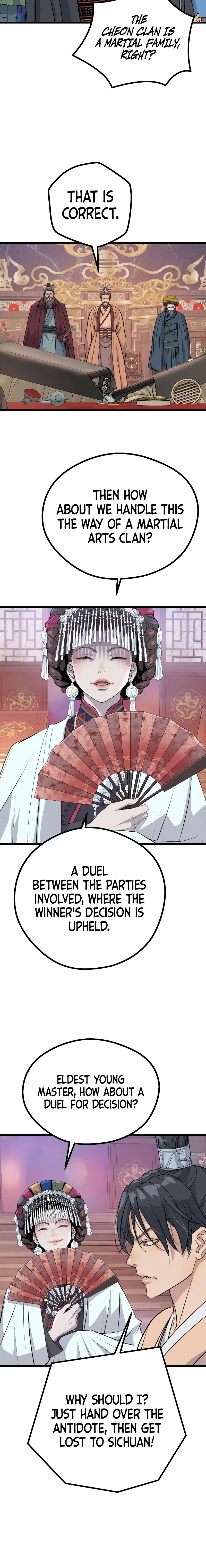 Becoming the Cheon Clan’s Mad Dog, chapter 14, page 6