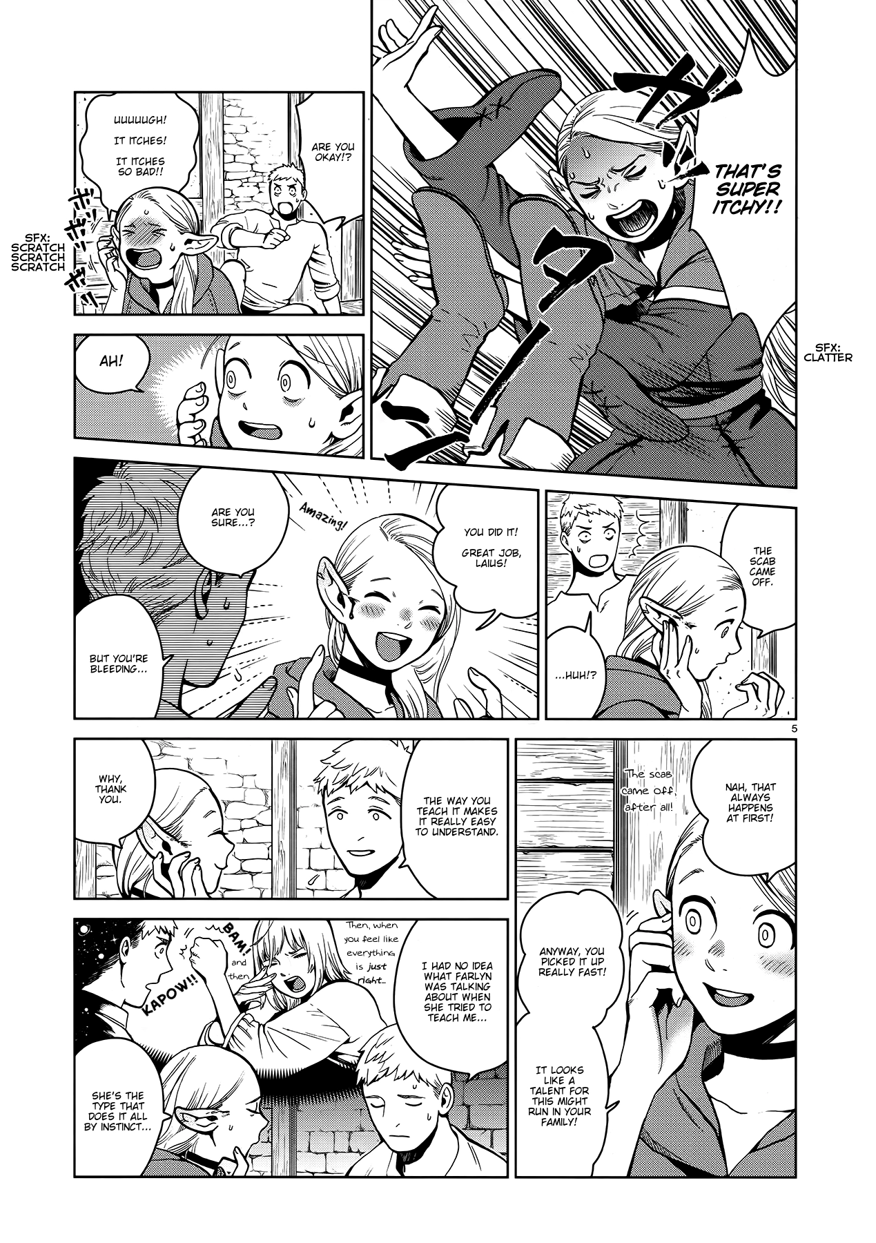 Delicious in Dungeon, chapter 34, page 5