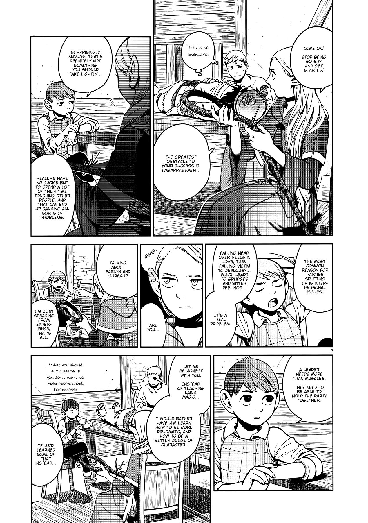 Delicious in Dungeon, chapter 34, page 7